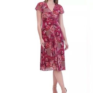 Jessica Howard  Floral Midi Dress NWT